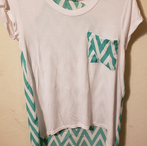 ✨3/10 Light blue croptop and hi-low - Picture 4 of 5